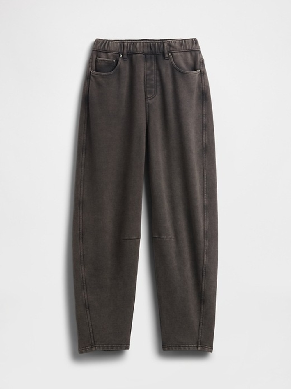 GAP Women's Heavyweight French Terry Barrel Sweatpants